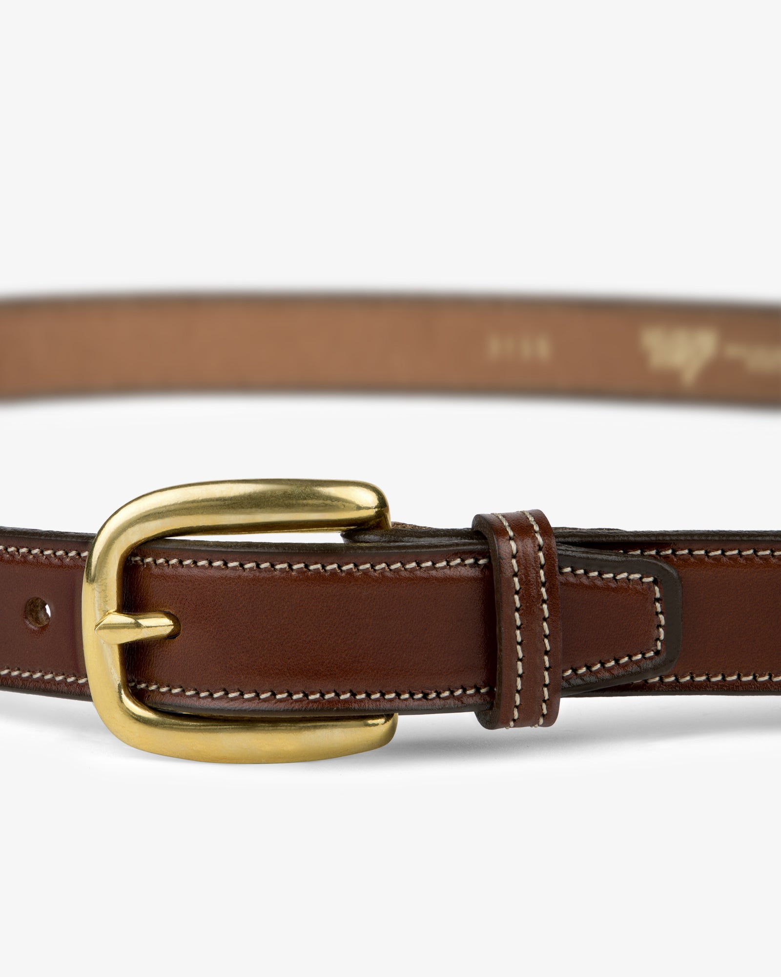 Saddle Stitch Leather Belt – Aimé Leon Dore