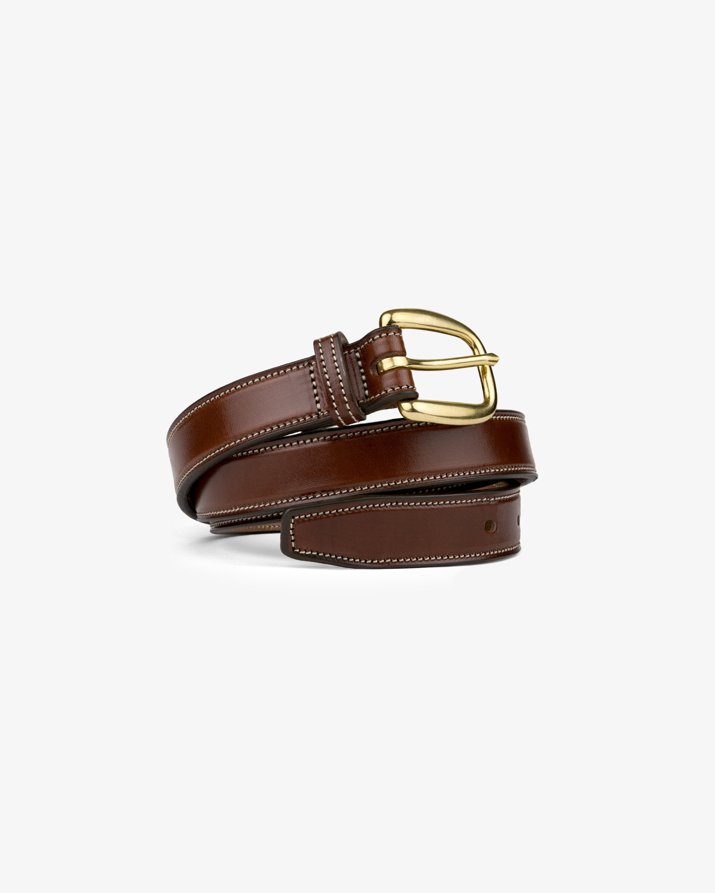 Saddle Stitch Leather Belt – Aimé Leon Dore