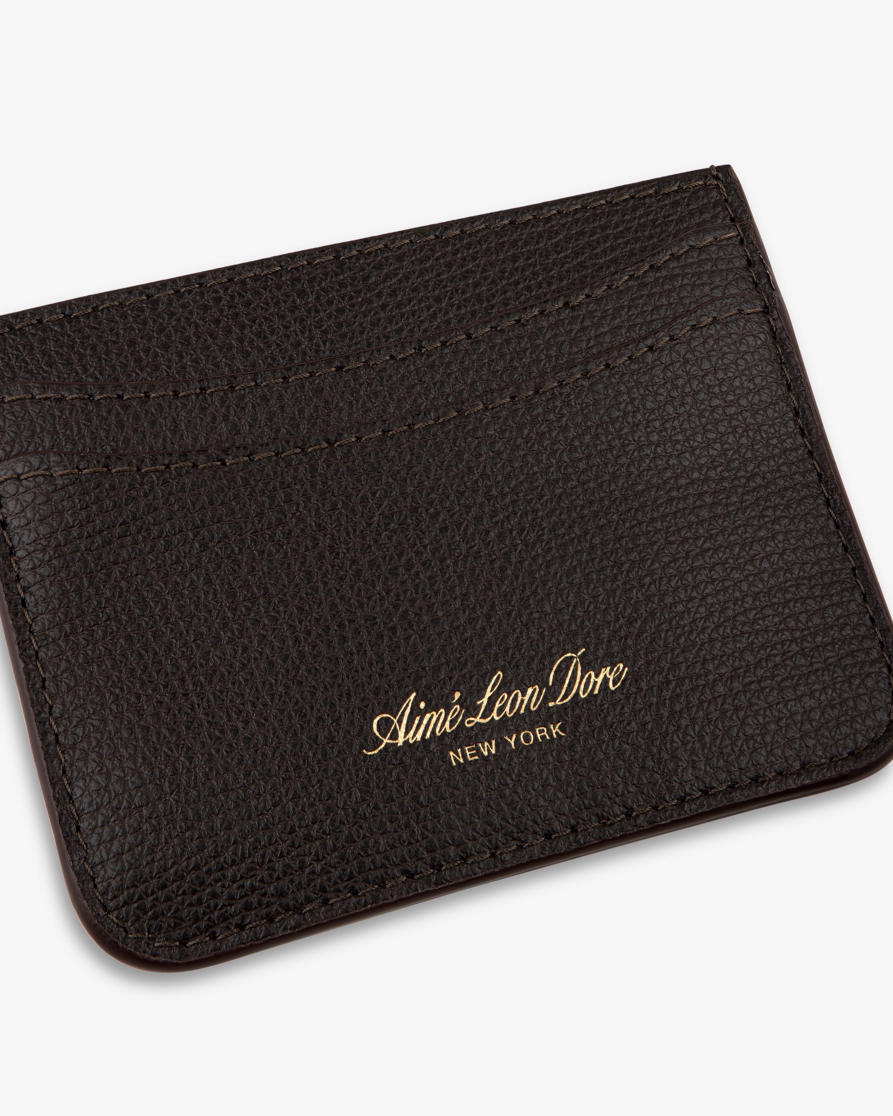 Full Grain Leather Cardholder – Aimé Leon Dore