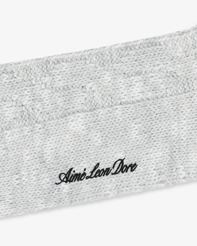 Cable Knit Hiking Sock