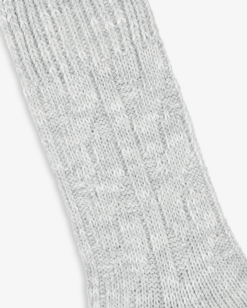Cable Knit Hiking Sock