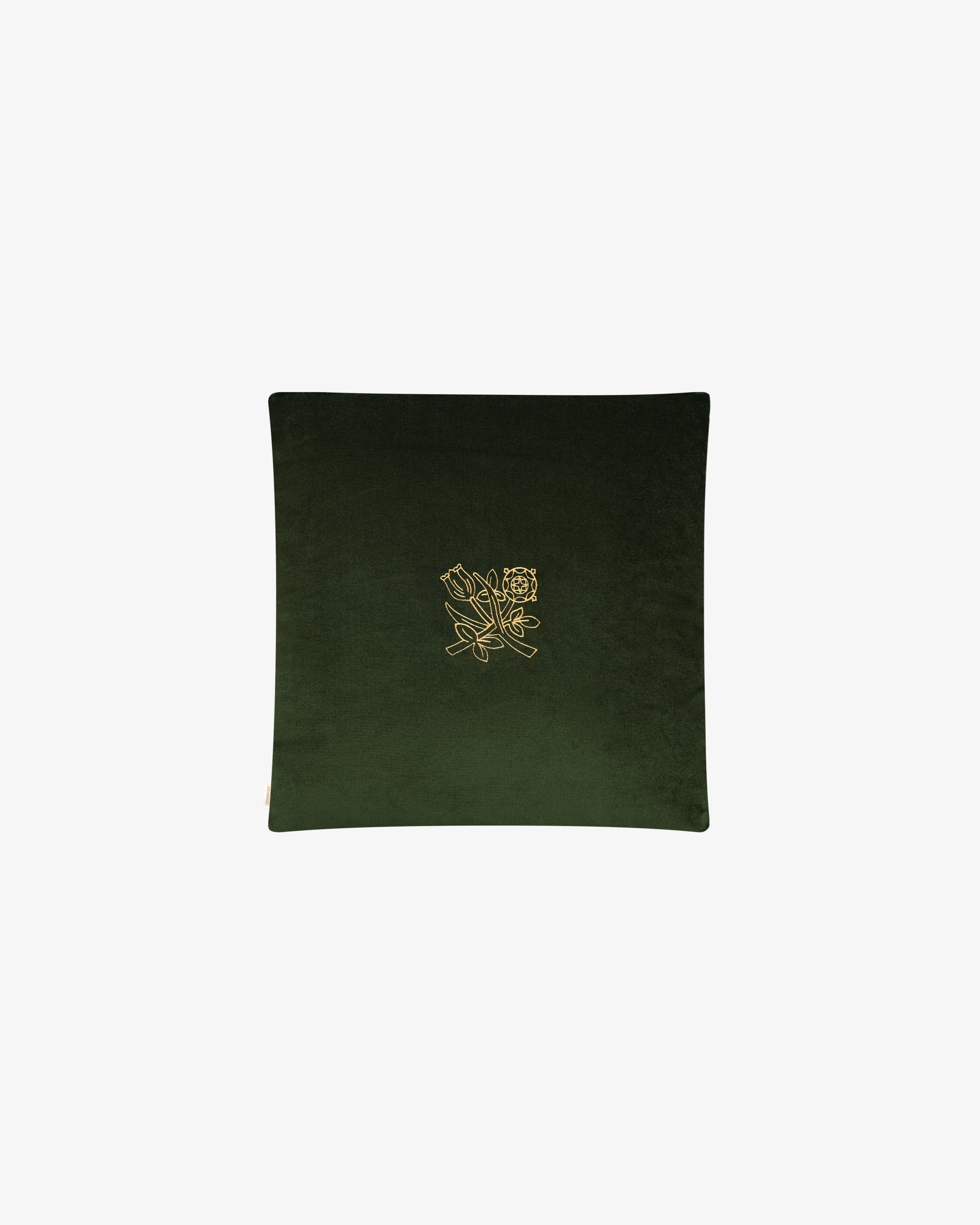 Queens Crest Throw Pillow