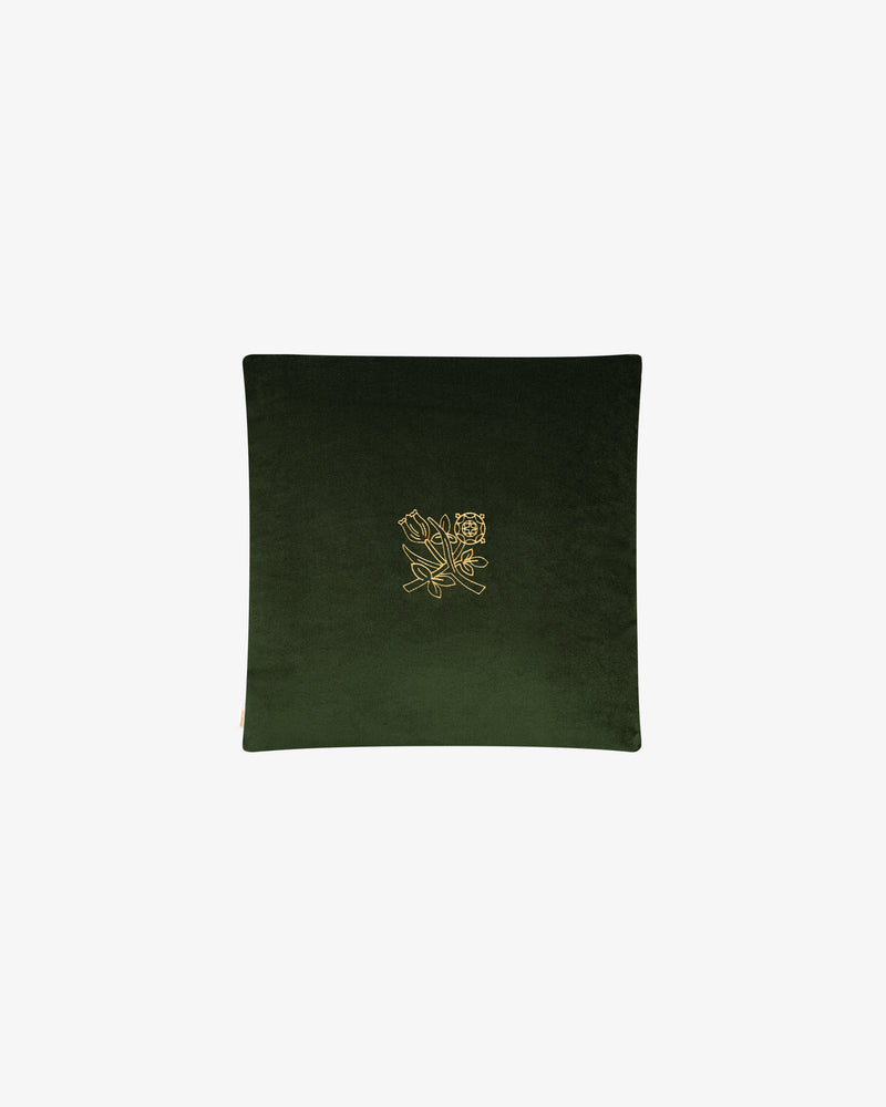 Queens Crest Throw Pillow