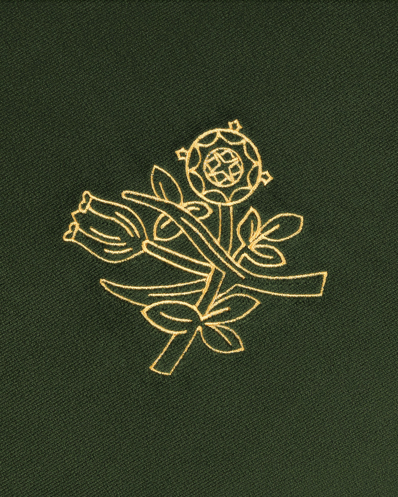 Queens Crest Throw Pillow