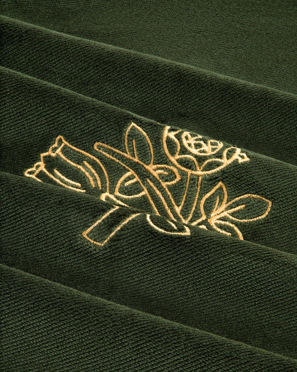 Queens Crest Throw Pillow