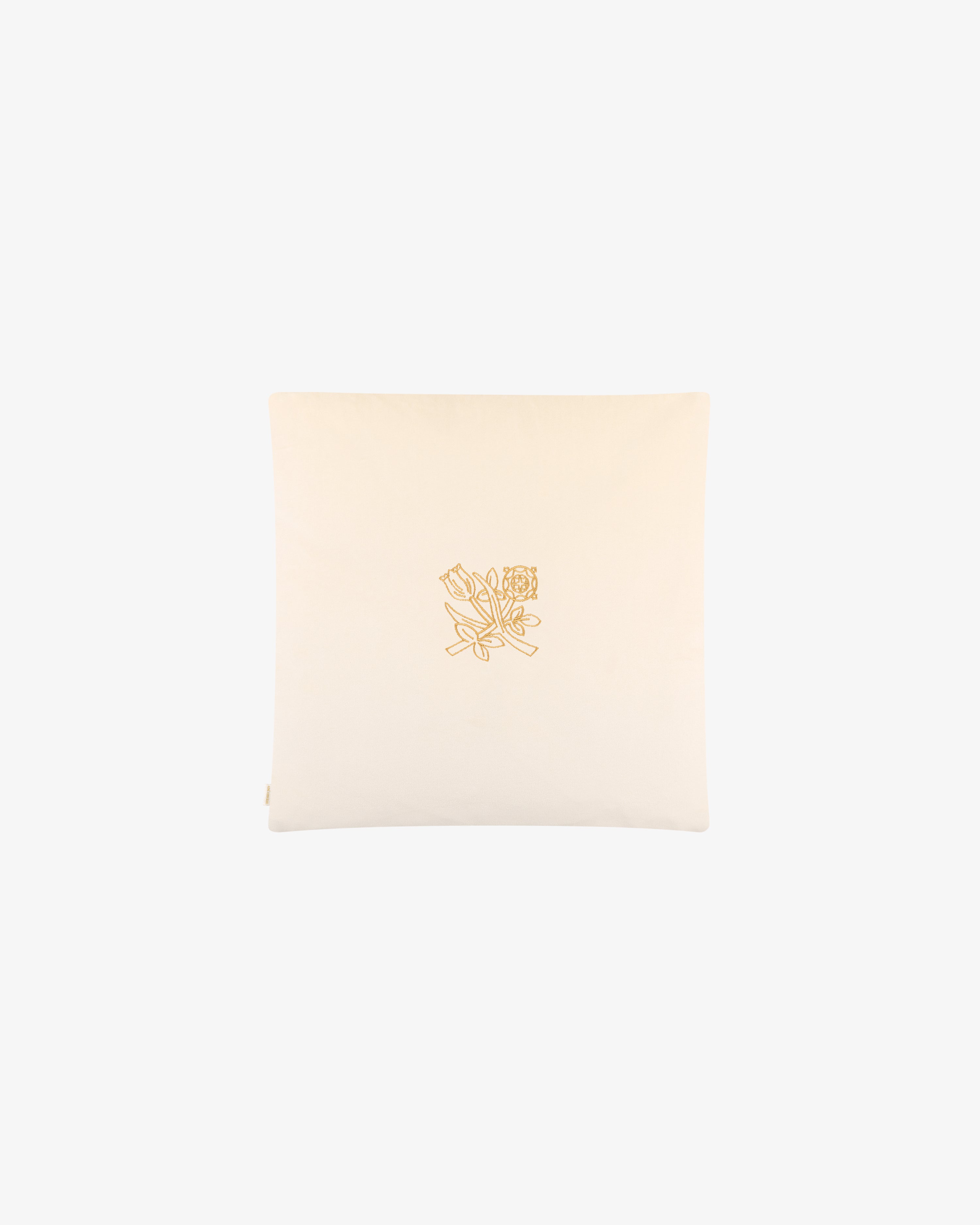 Queens Crest Throw Pillow