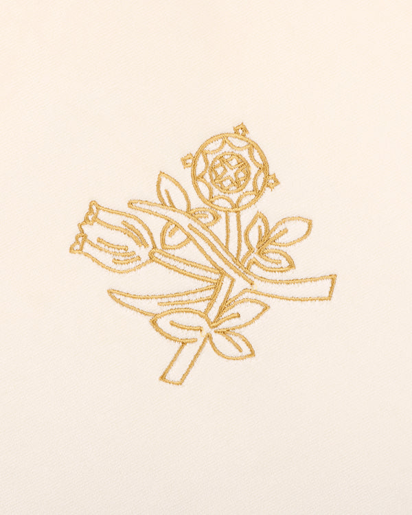 Queens Crest Throw Pillow