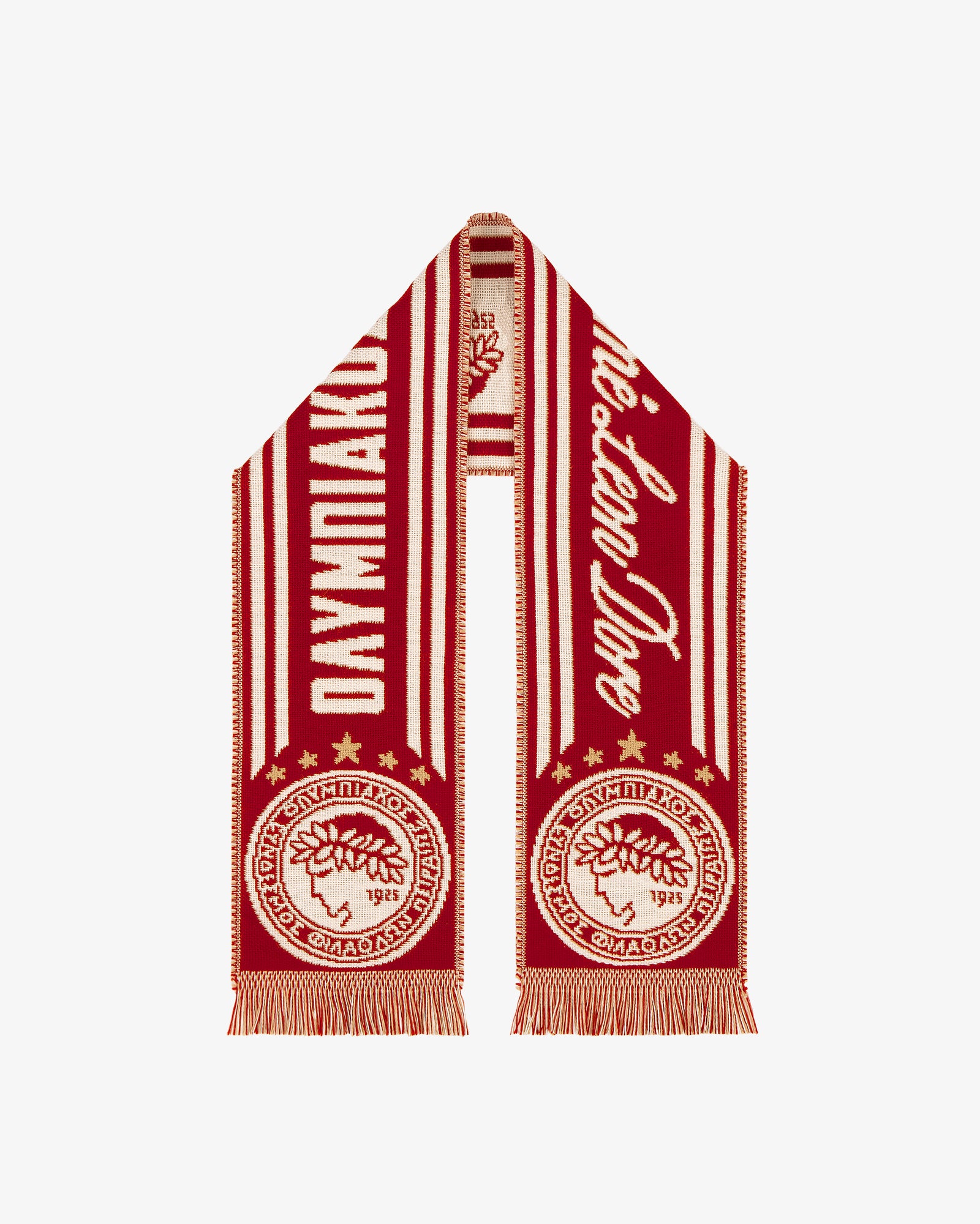 ALD / Olympiacos F.C. Logo Scarf – Aimé Leon Dore