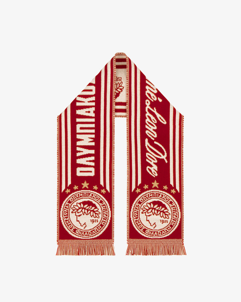 ALD / Olympiacos F.C. Logo Scarf