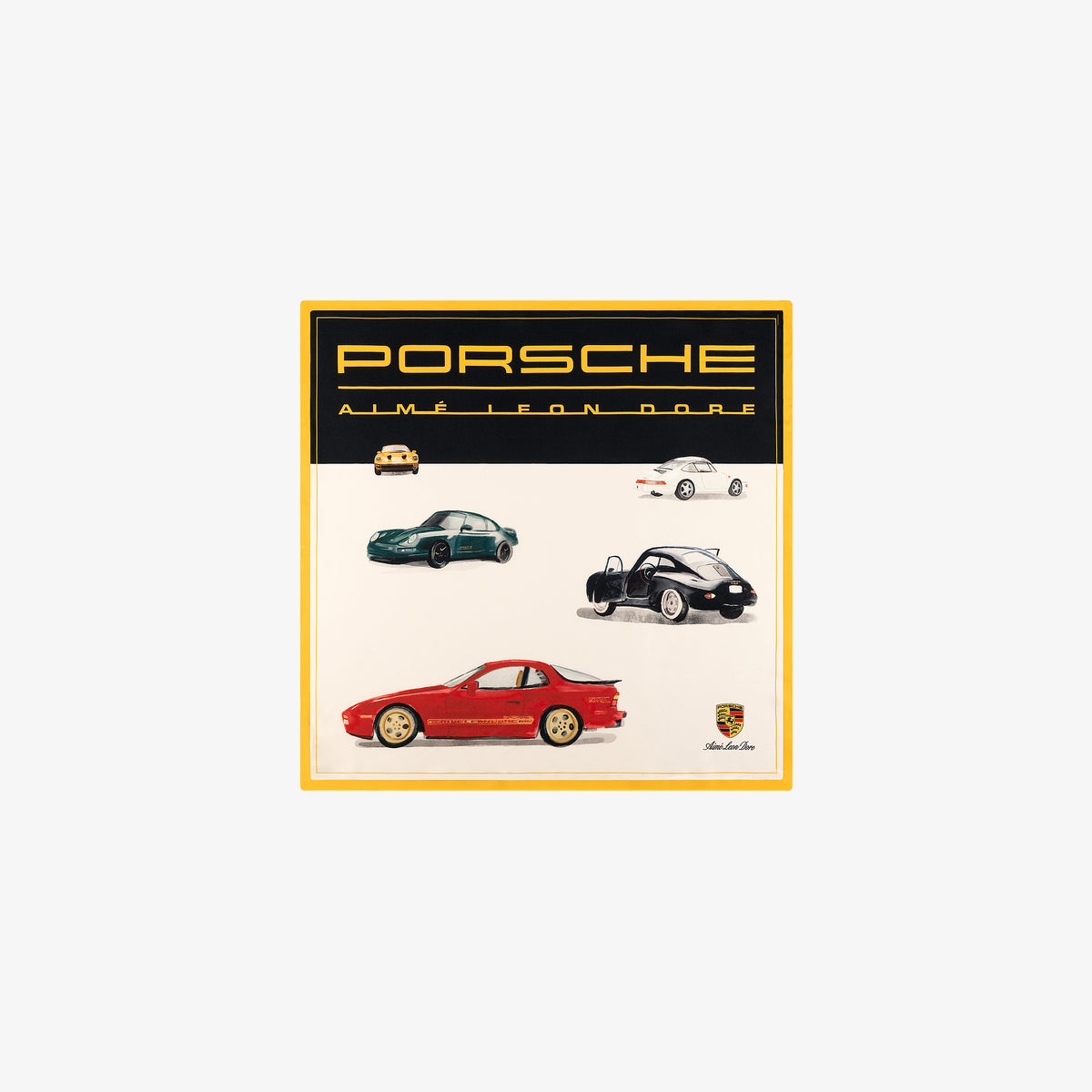 ALD / Porsche Silk Bandana – Aimé Leon Dore