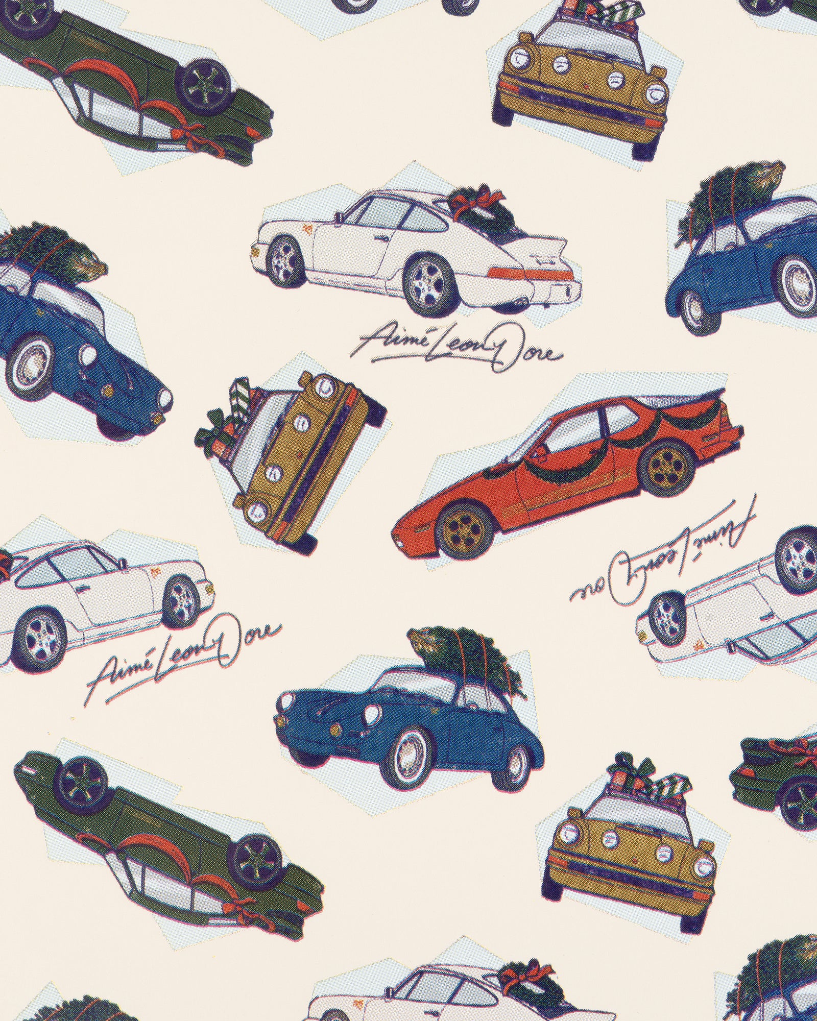 ALD / Porsche Fleet Wrapping Paper