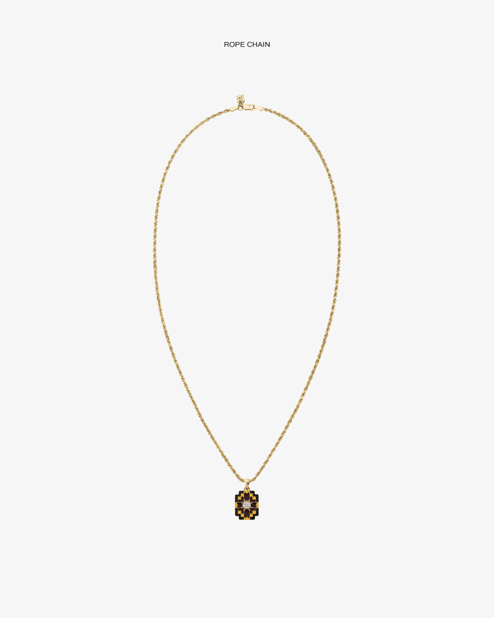 Diamond Mosaic Pendant