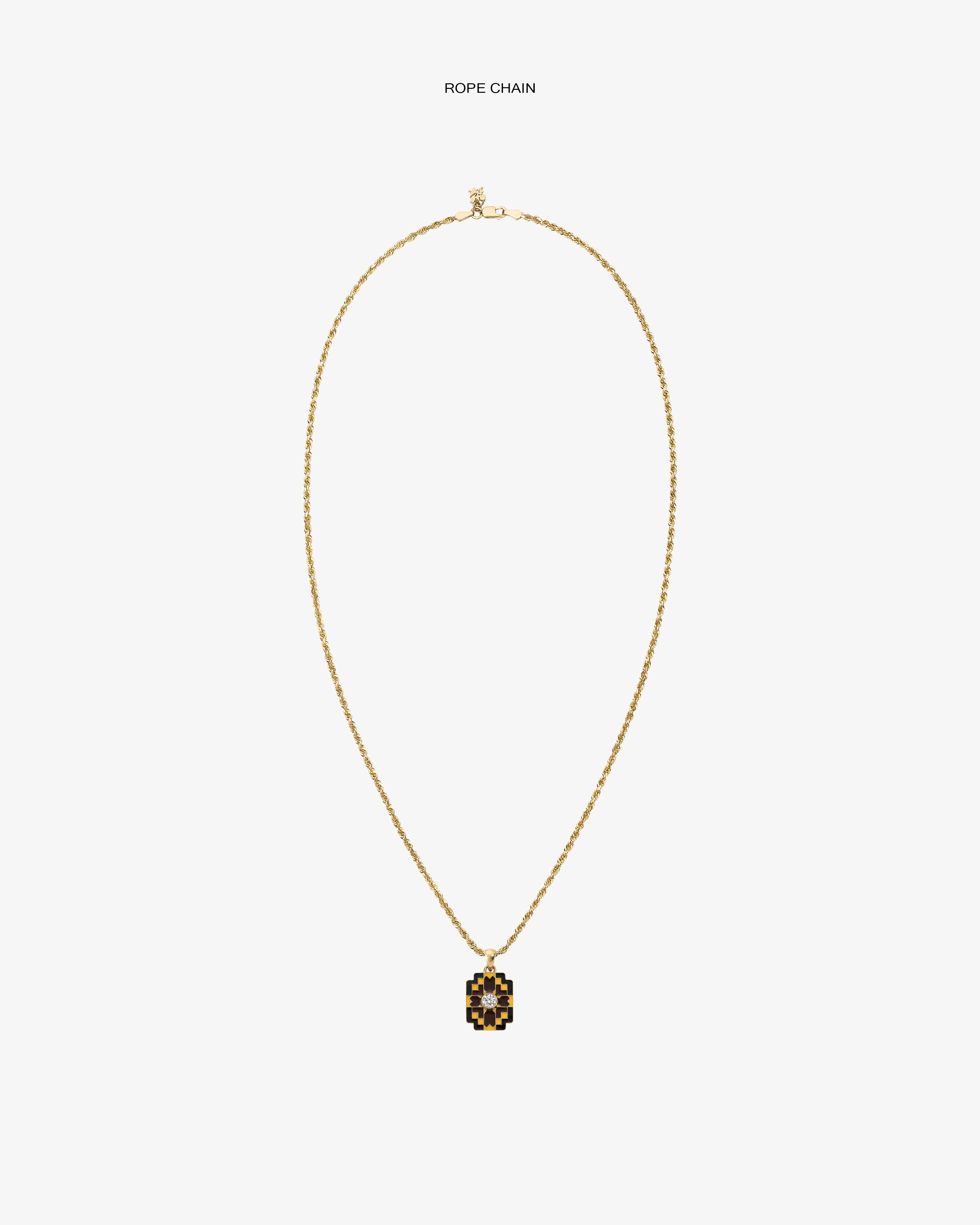 Diamond Mosaic Pendant