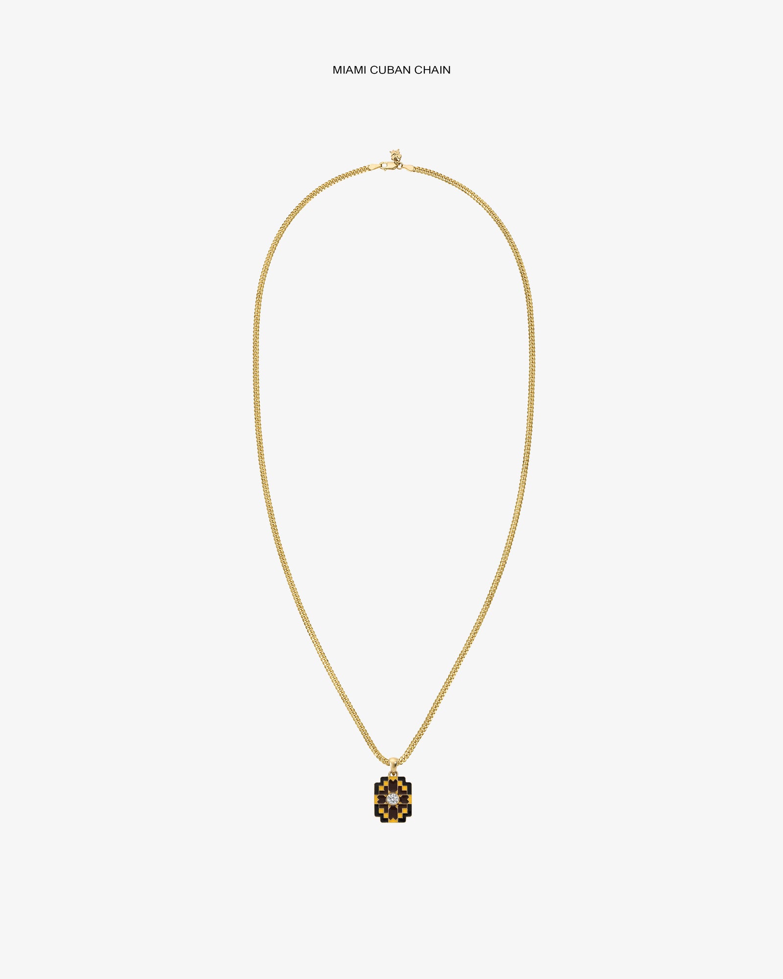 Diamond Mosaic Pendant