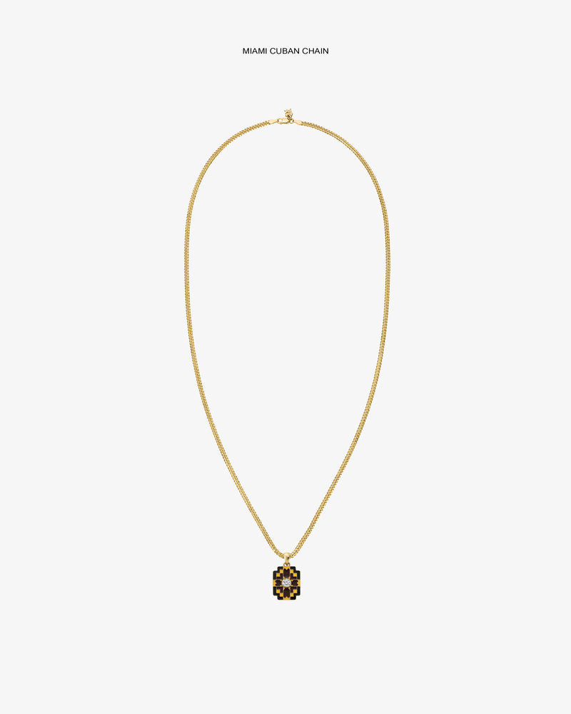 Diamond Mosaic Pendant