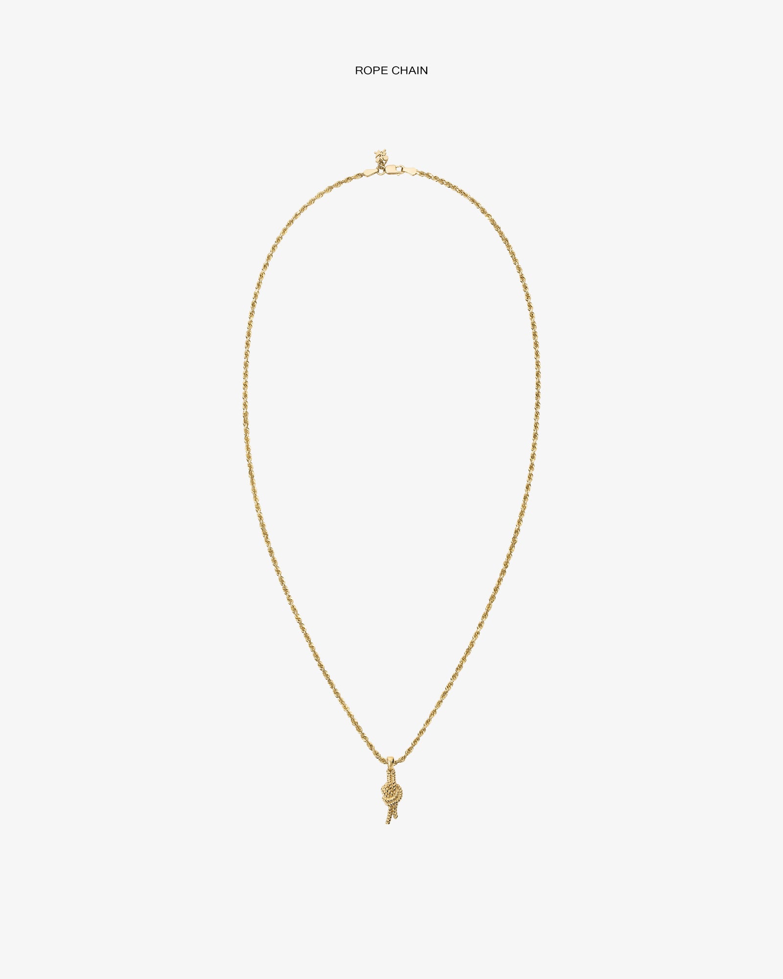 14Kt Gold Nautical Knot Pendant