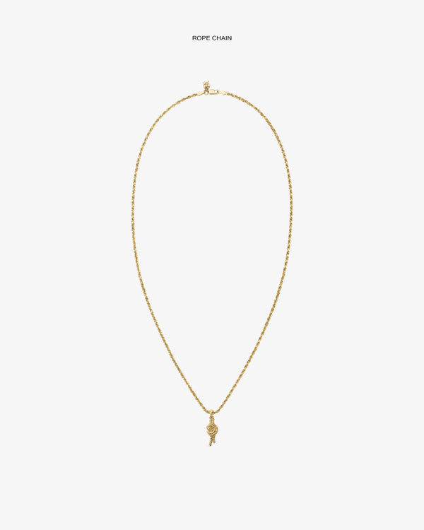 14Kt Gold Nautical Knot Pendant