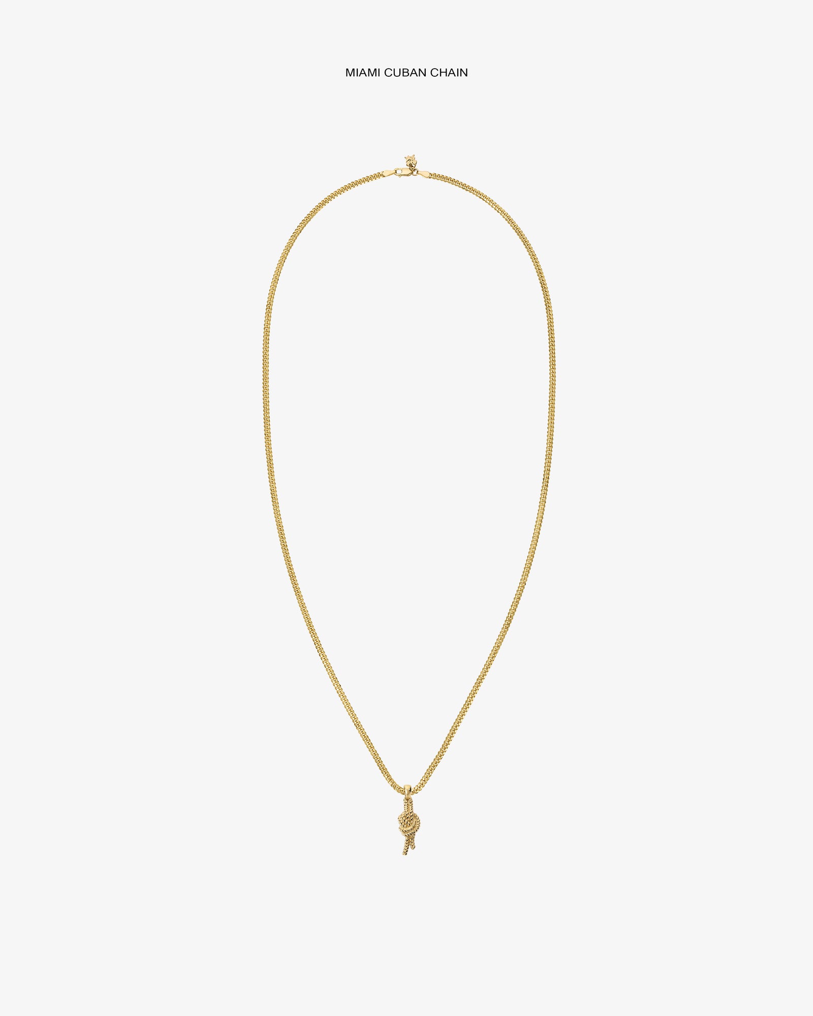 14Kt Gold Nautical Knot Pendant