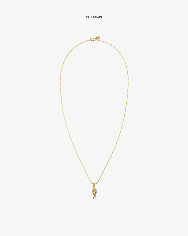 14Kt Gold Nautical Knot Pendant