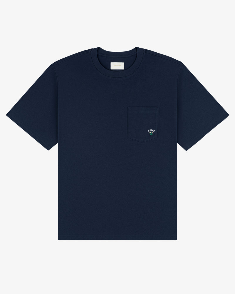Queens Crest Pocket Tee