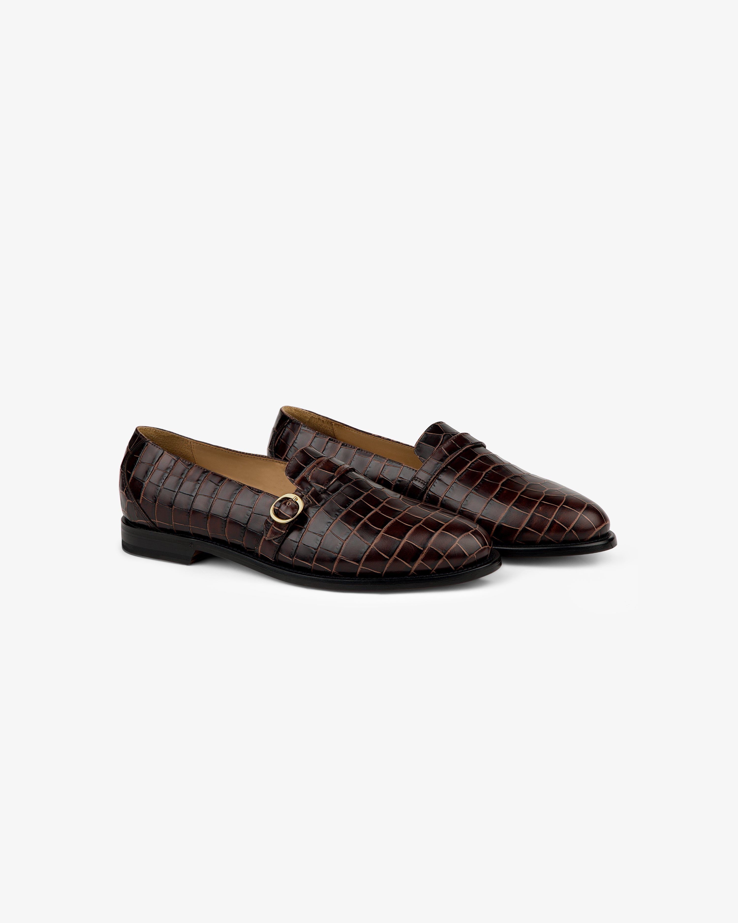 Venetian Croc Buckle Loafer – Aimé Leon Dore