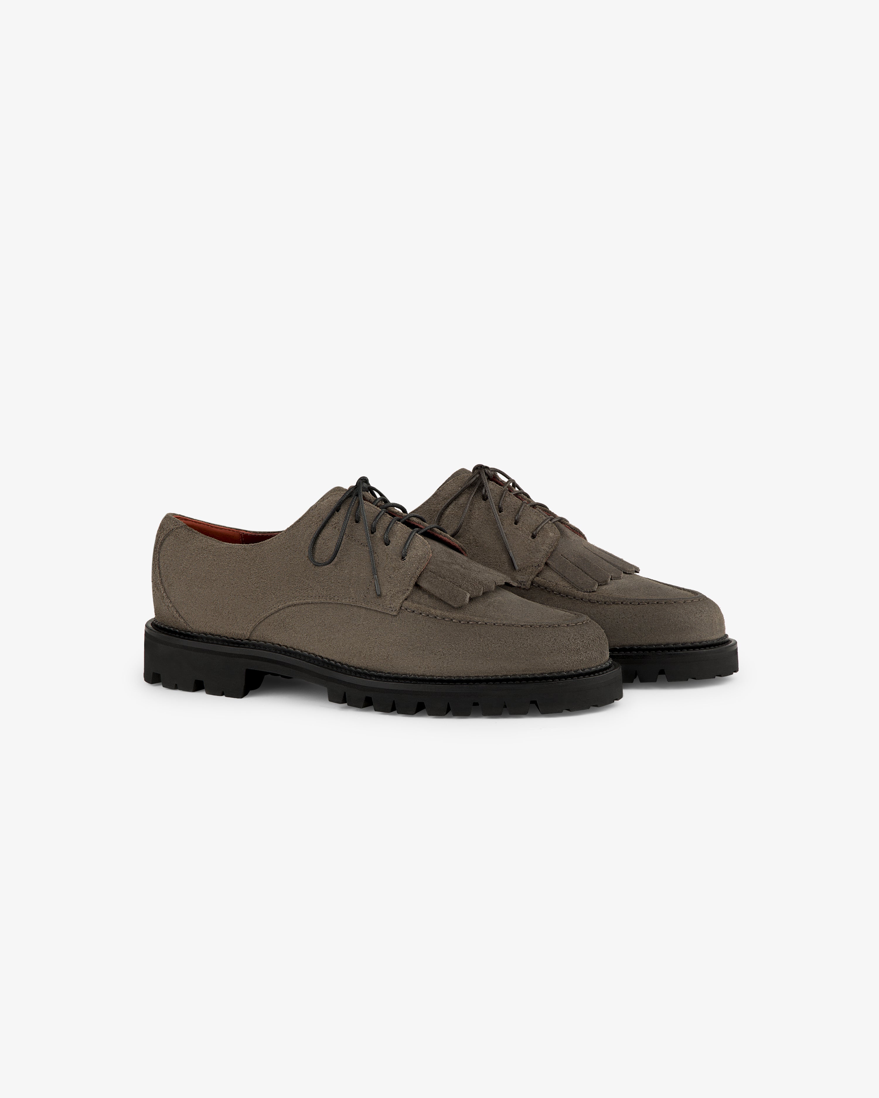 Suede Lug Sole Derby