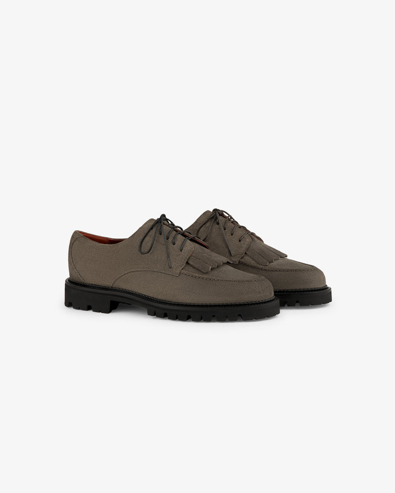 Suede Lug Sole Derby