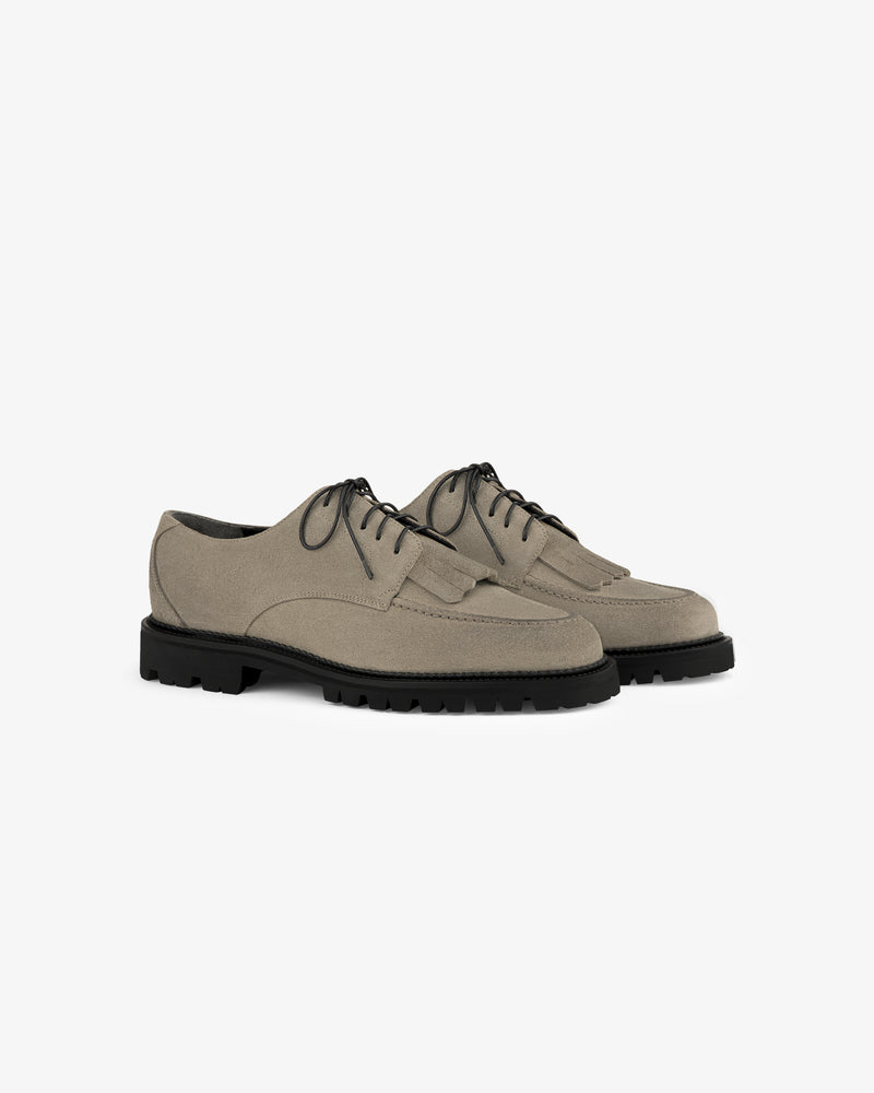 Suede Lug Sole Derby