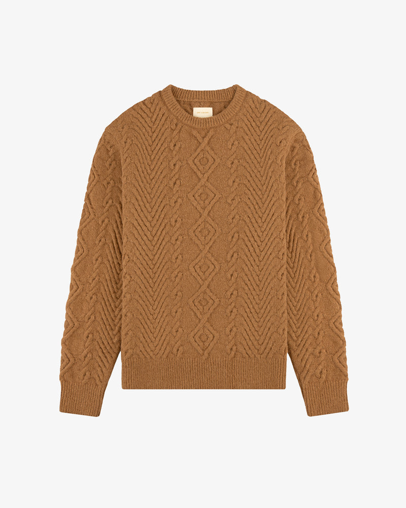 Fisherman Cable Knit Sweater