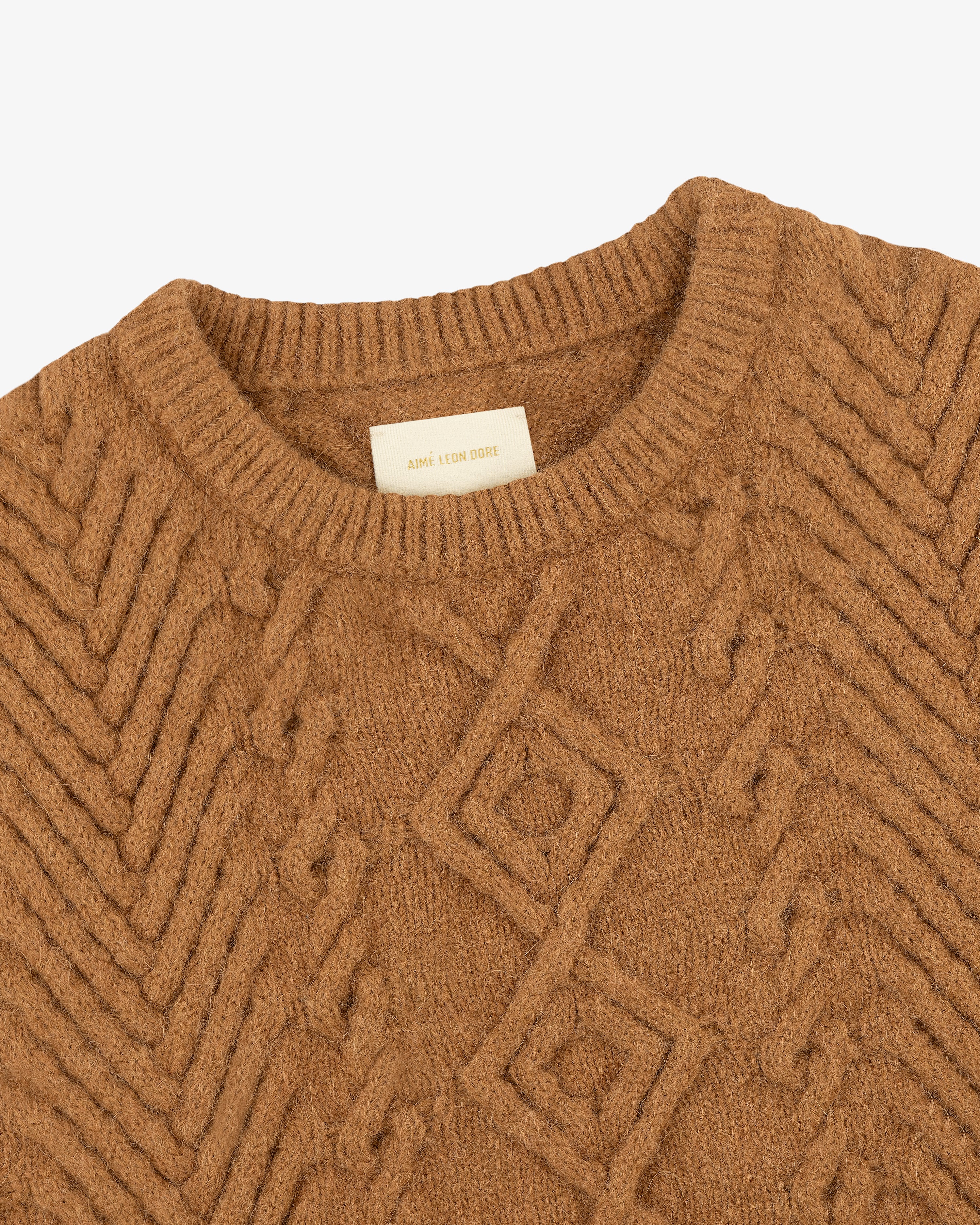 Fisherman Cable Knit Sweater