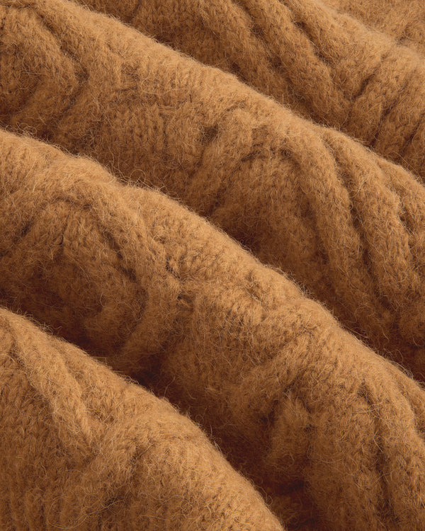 Fisherman Cable Knit Sweater