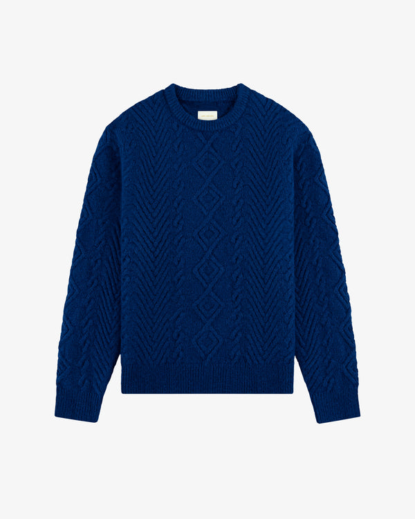 Fisherman Cable Knit Sweater