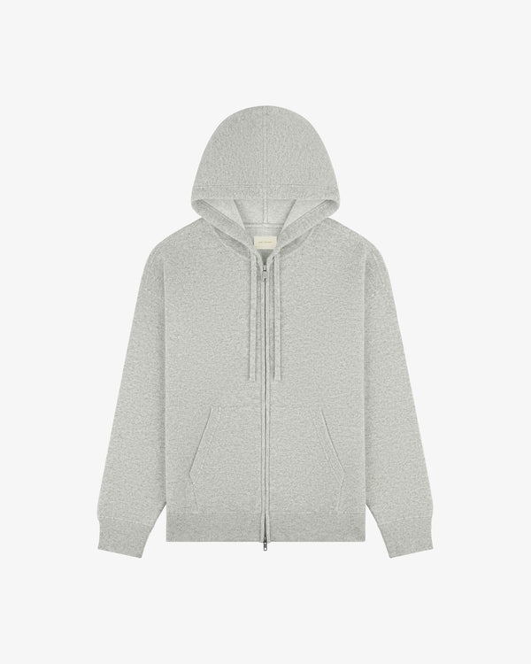 Full-Zip Pavilion Cashmere Hoodie