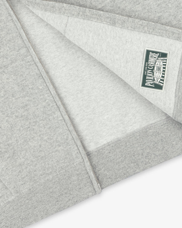 Full-Zip Pavilion Cashmere Hoodie