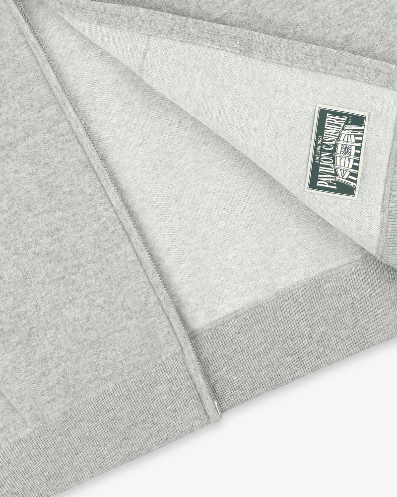 Full-Zip Pavilion Cashmere Hoodie