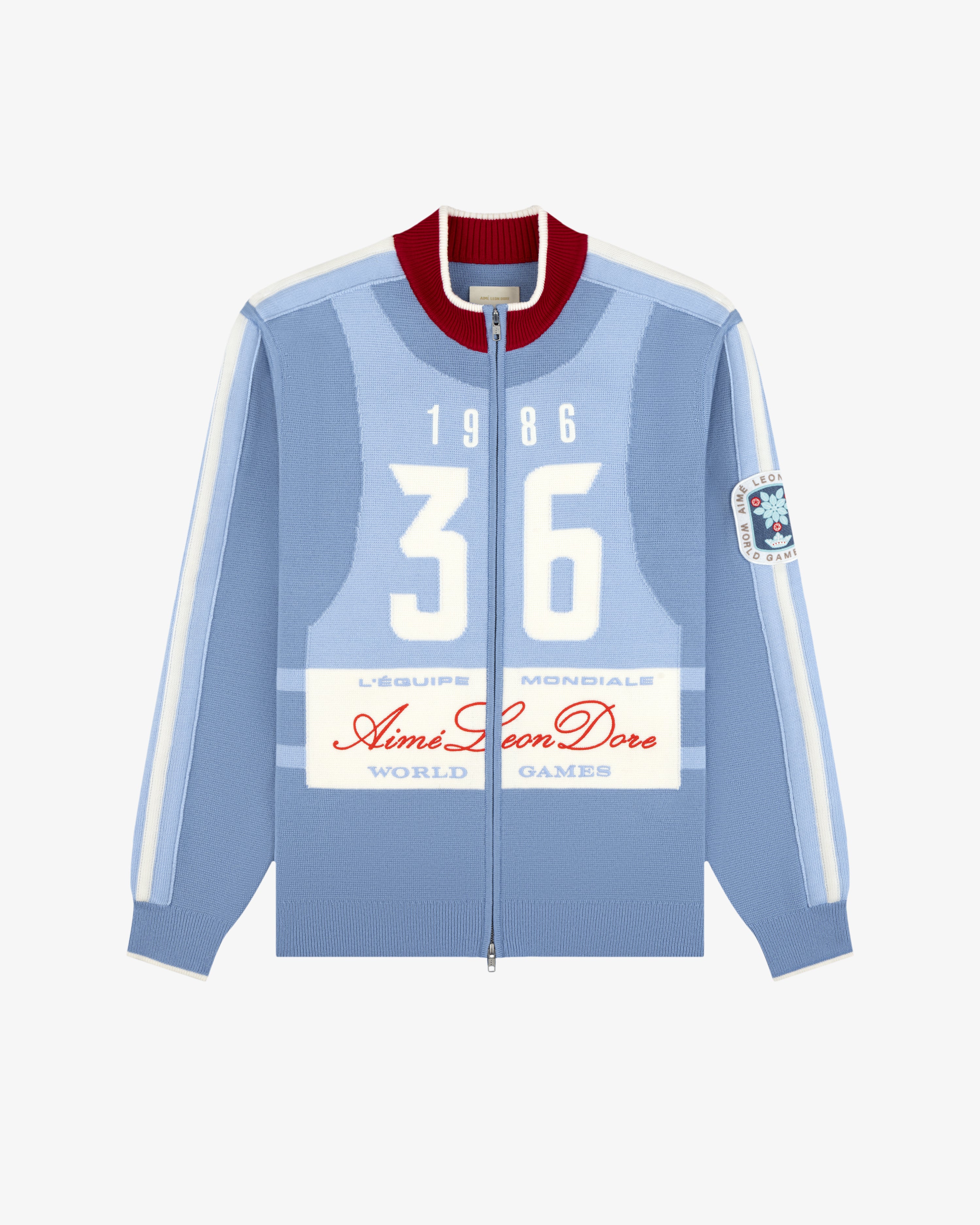 Full Zip Alpine Ski Sweater