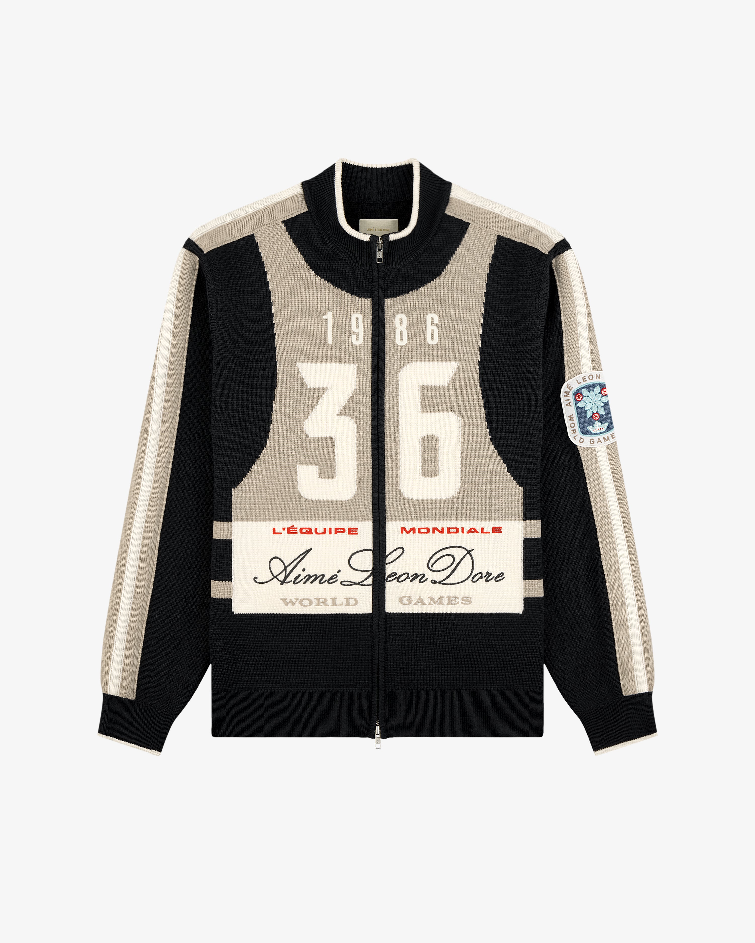 Full Zip Alpine Ski Sweater