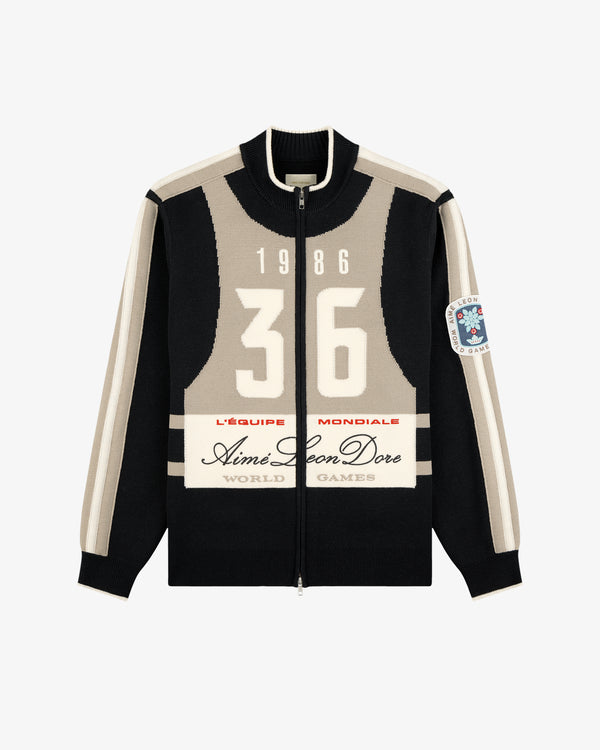 Full Zip Alpine Ski Sweater