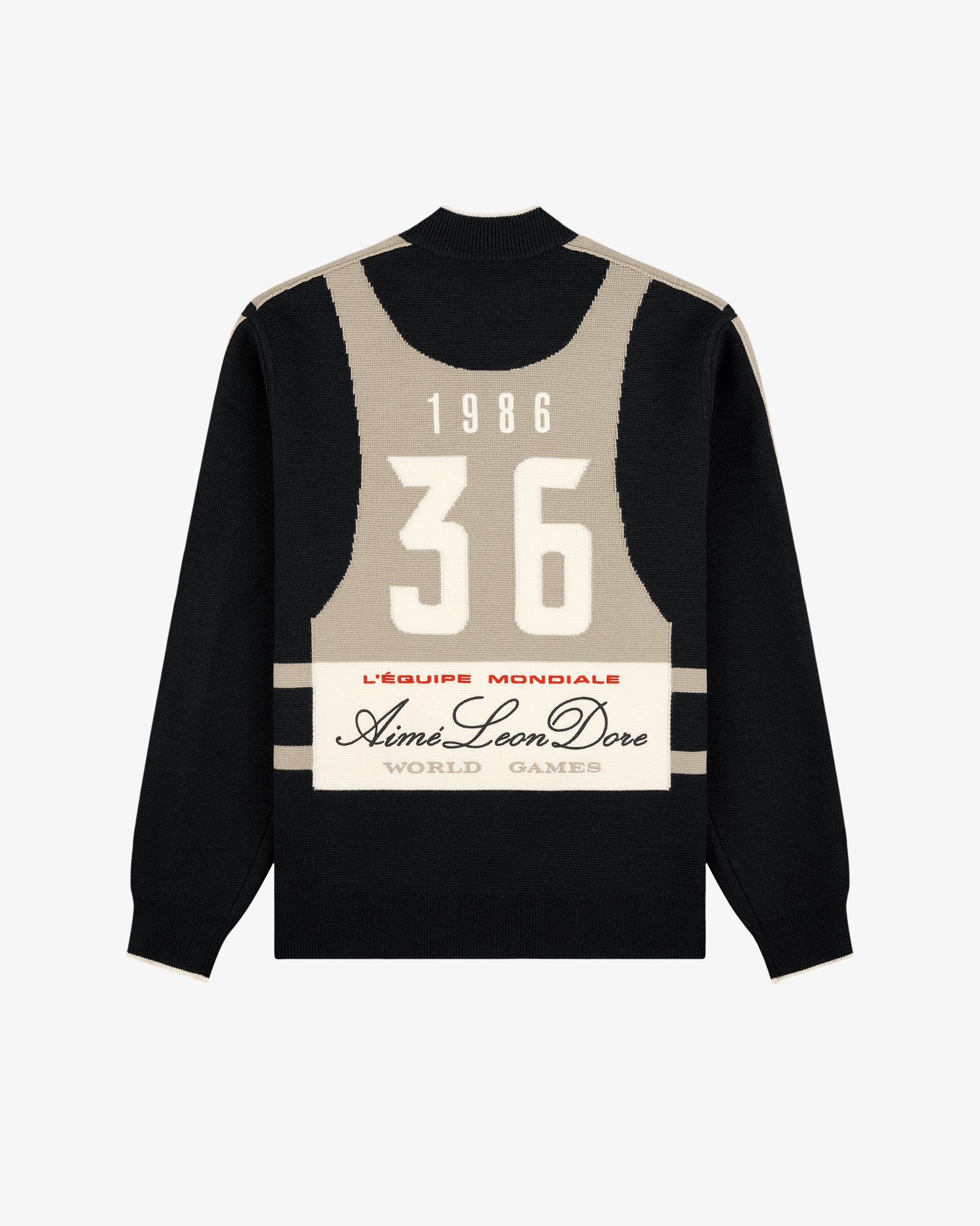 Full Zip Alpine Ski Sweater