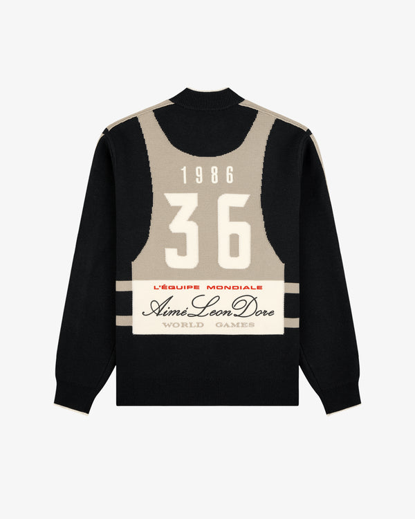 Full Zip Alpine Ski Sweater