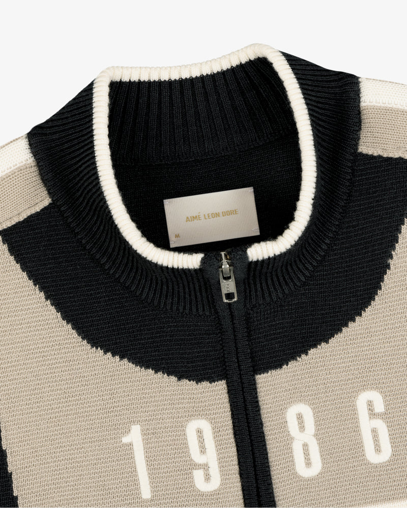 Full Zip Alpine Ski Sweater