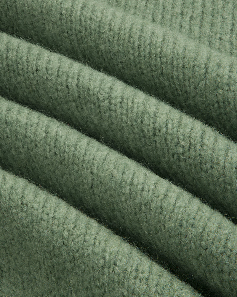 Jacquard Stripe Alpaca Sweater