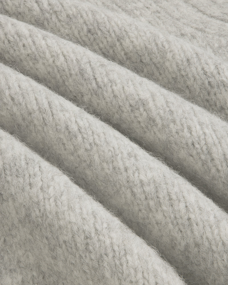 Jacquard Stripe Alpaca Sweater