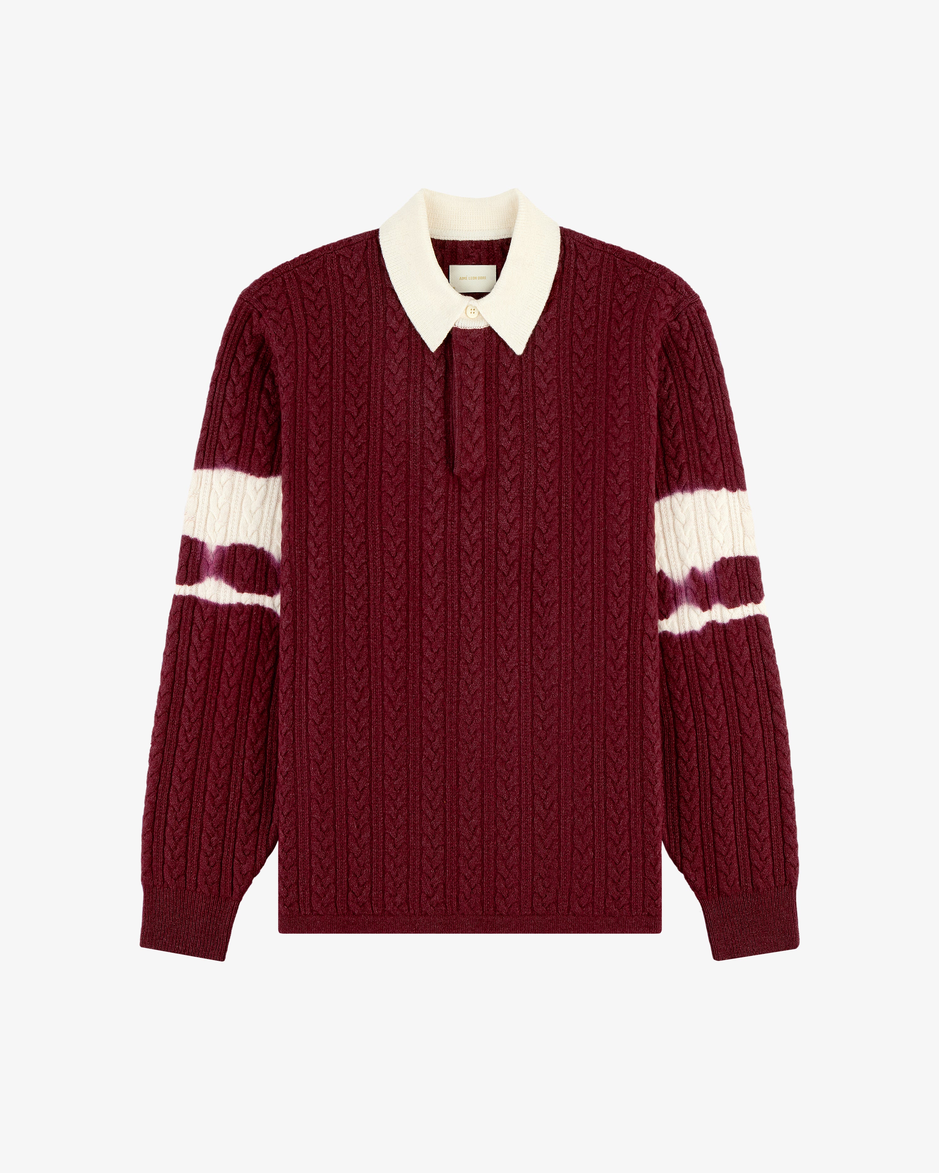 Collegiate Cable Knit Rugby