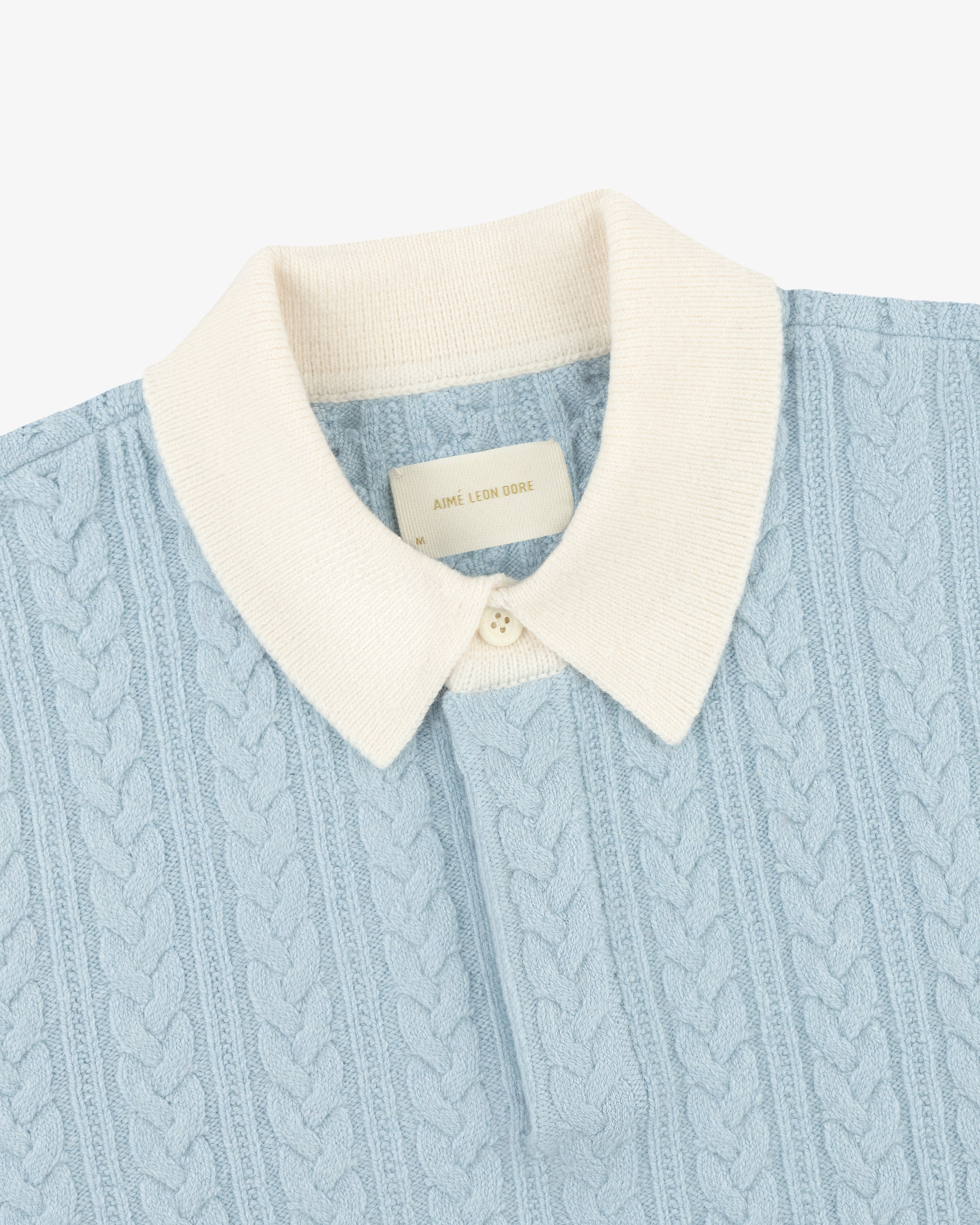 Collegiate Cable Knit Rugby