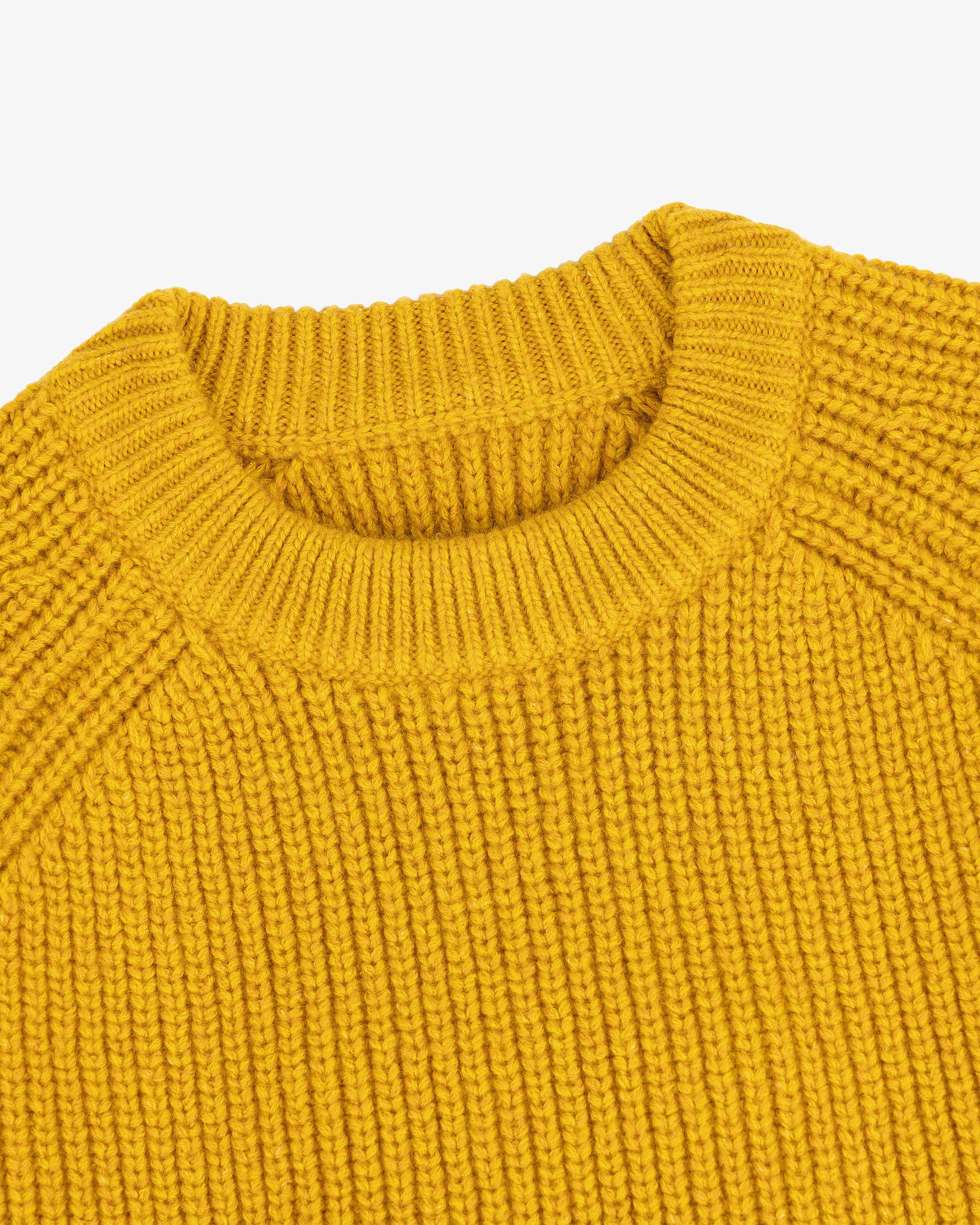 Heavyweight Shaker Stitch Crewneck