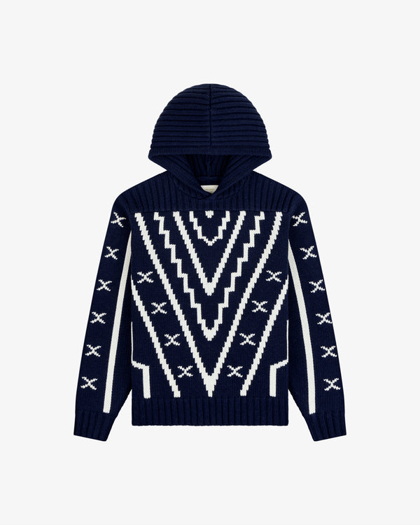 Nordic Knit Hoodie