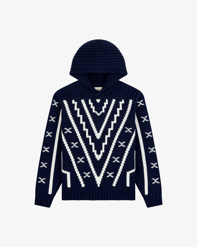 Nordic Knit Hoodie