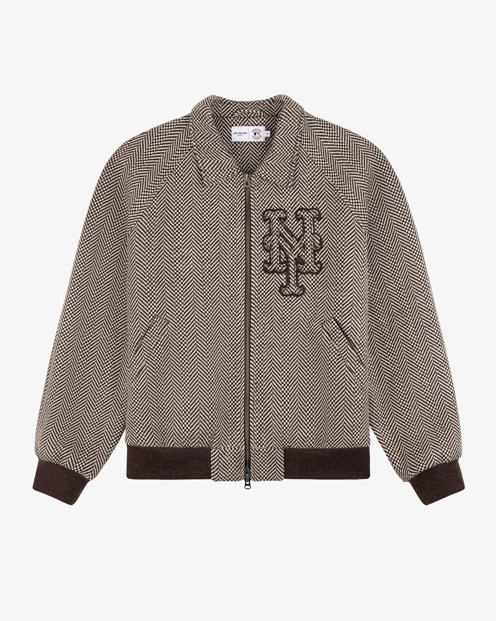 ALD / New York Mets Wool Varsity Jacket – Aimé Leon Dore