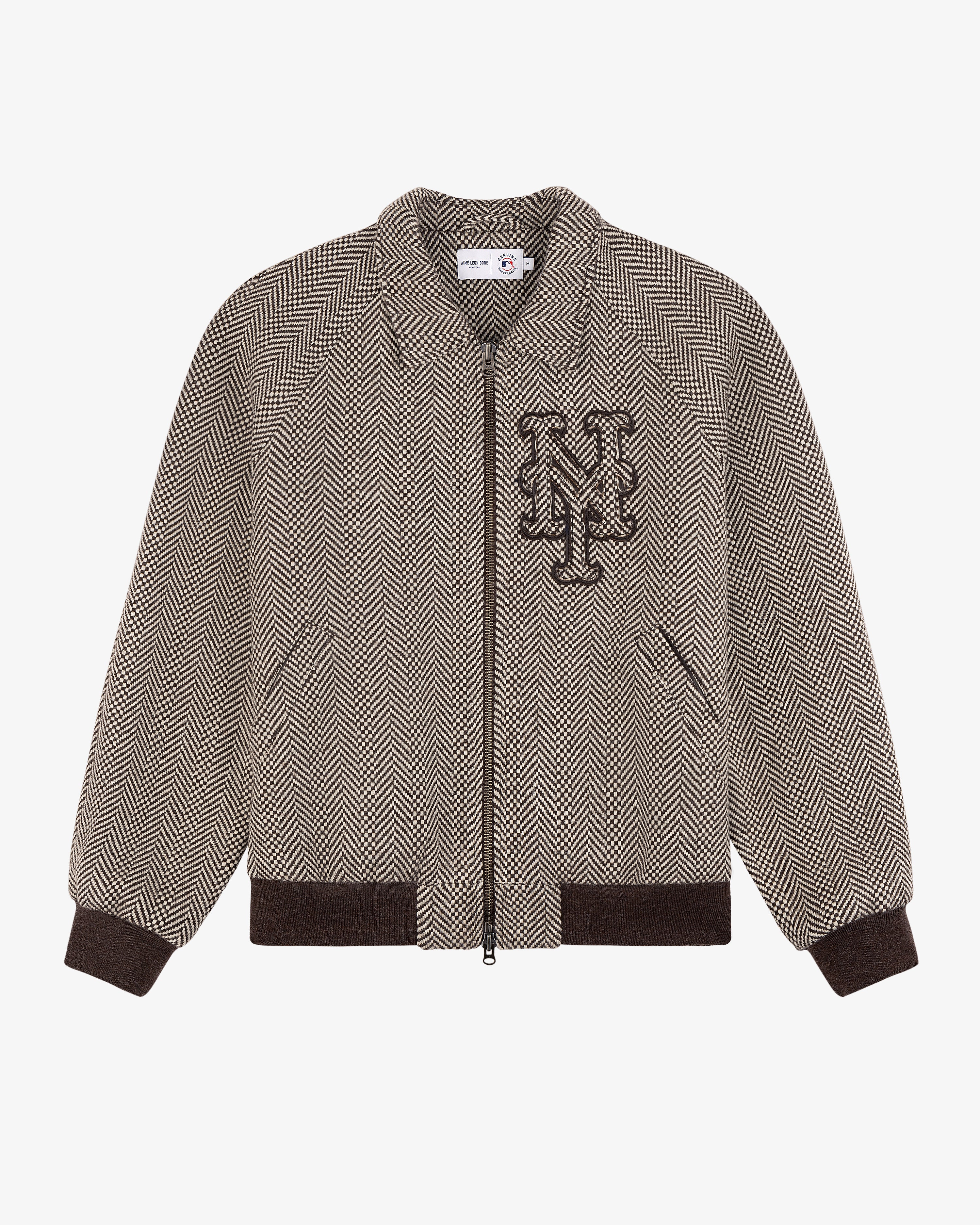 ALD / New York Mets Wool Varsity Jacket – Aimé Leon Dore